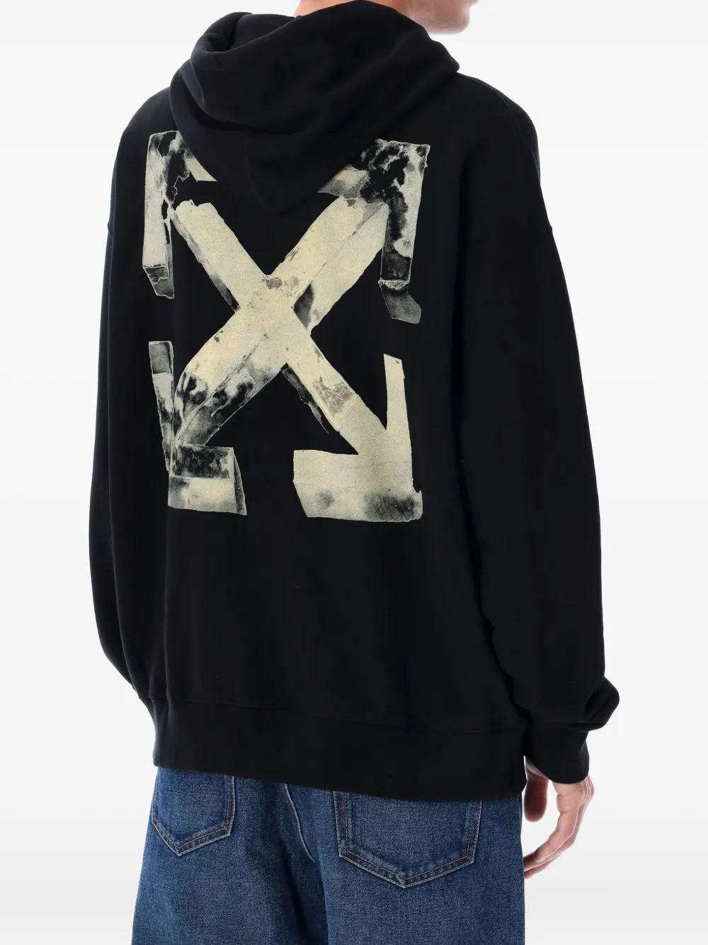Off-White arrow-embellished hoodie | Hoodies | Image 2