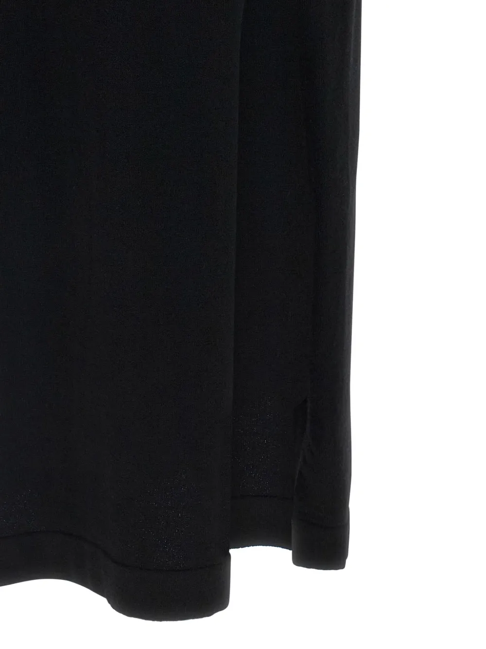 P.a.r.o.s.h Maxi Dress With Padded Shoulders In Black