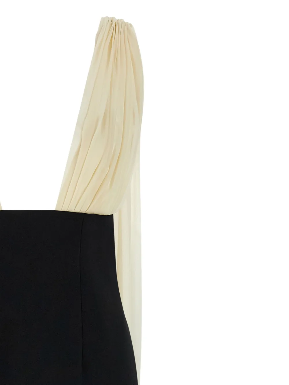 Armarium V-neck Maxi Dress In Black