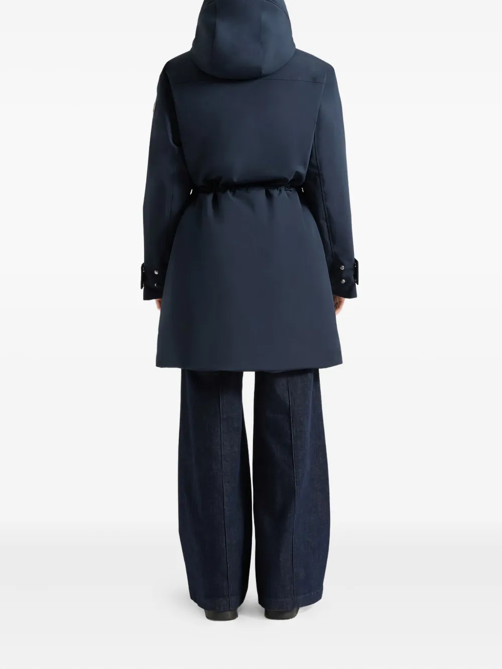 Fusalp Janix Hooded Coat In Blue