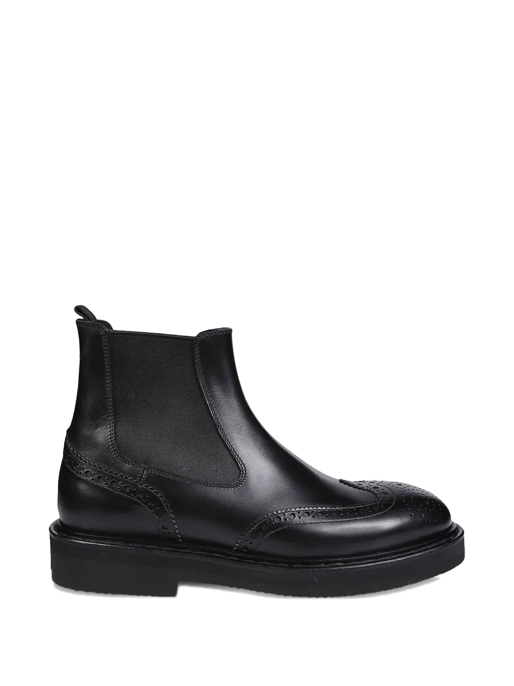 Premiata Elastic-panel Wingtip Boots In Blue