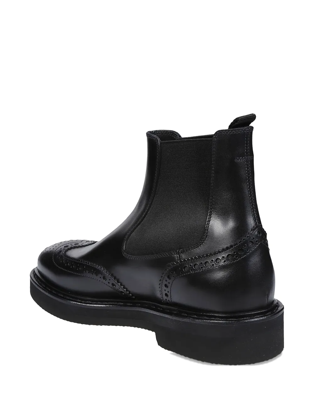 Premiata Elastic-panel Wingtip Boots In Blue