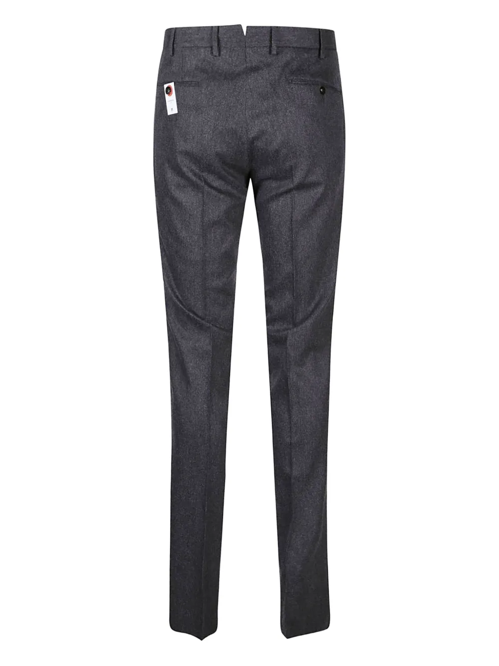 PT Torino metallic-finish wool pants - Grijs