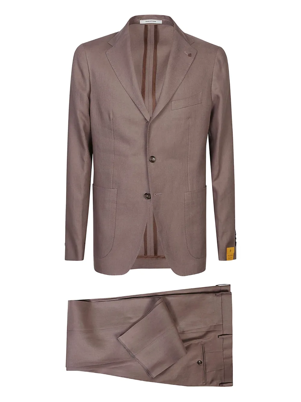 Tagliatore linen suit - ブラウン Tagliatore linen suit - ブラウン