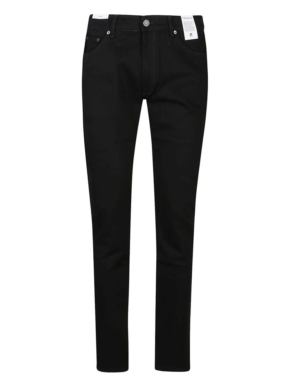 Pt Torino Cotton Trousers In Black