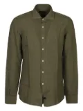Fay long-sleeve button-up shirt - Green