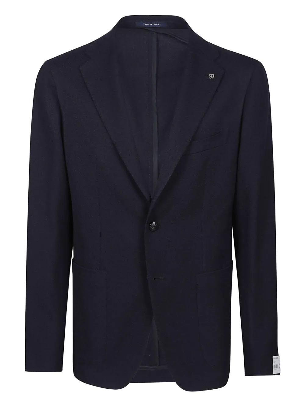 Tagliatore Single-button Wool Blazer In Blue