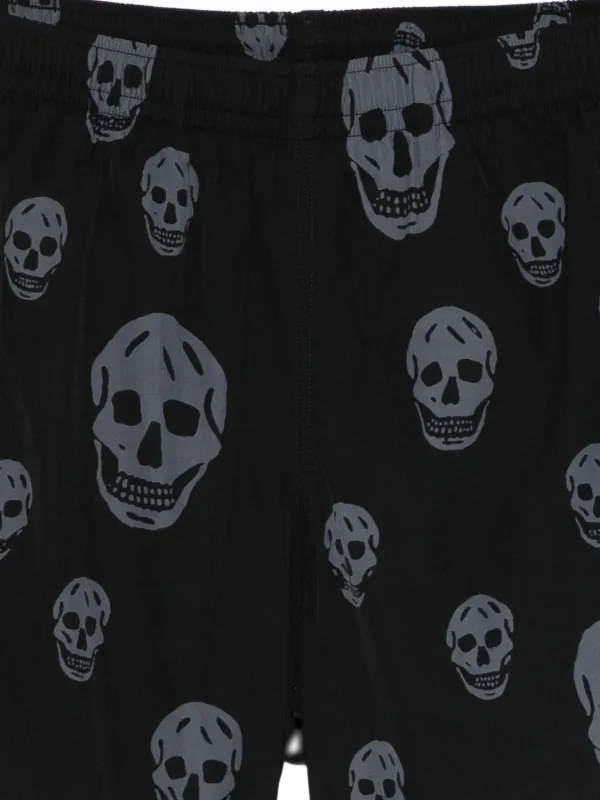 Alexander McQueen skull-print Swim Shorts | Black | FARFETCH