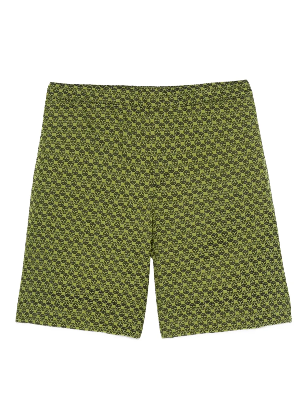 Alexander McQueen bermudas con motivo Skull | verde | Image 1