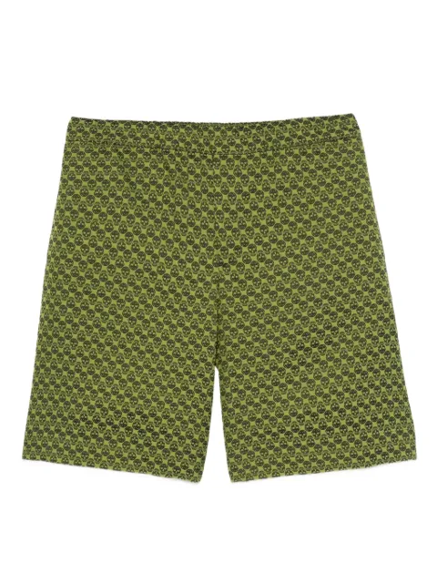 Alexander McQueen skull-print shorts