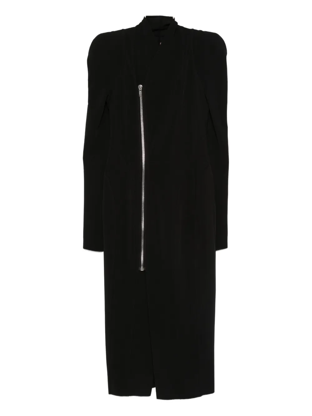 Rick Owens Princess Coat In Black