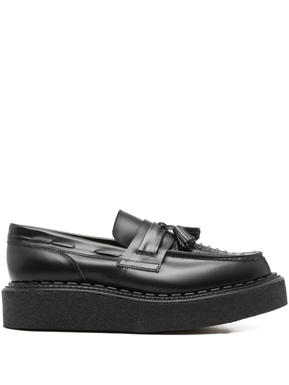 Comme des Garçons Homme Plus  X George Cox tassel loafers | Black | Image 1