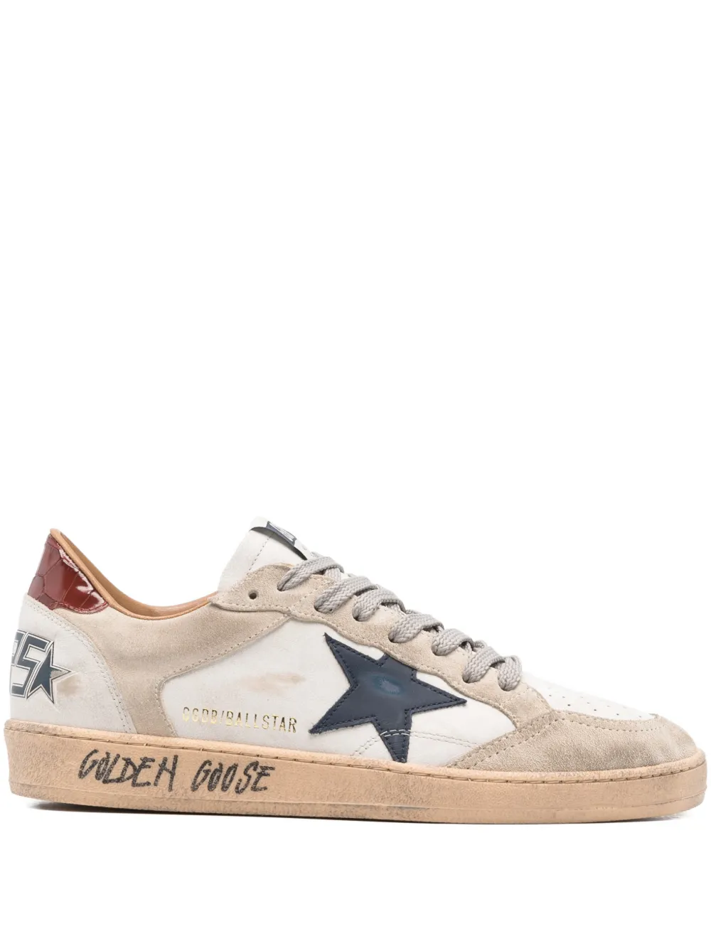 Golden Goose Ballstar Double Quarter sneakers - Bianco