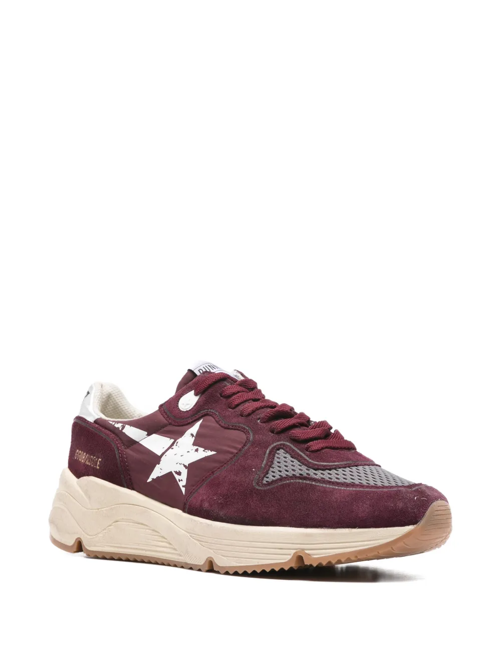 Golden Goose Suède sneakers met print Rood