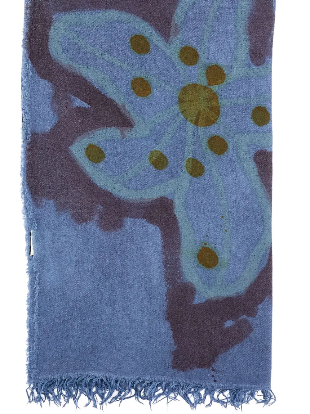 Exquisite J bufanda con motivo floral | Image 2