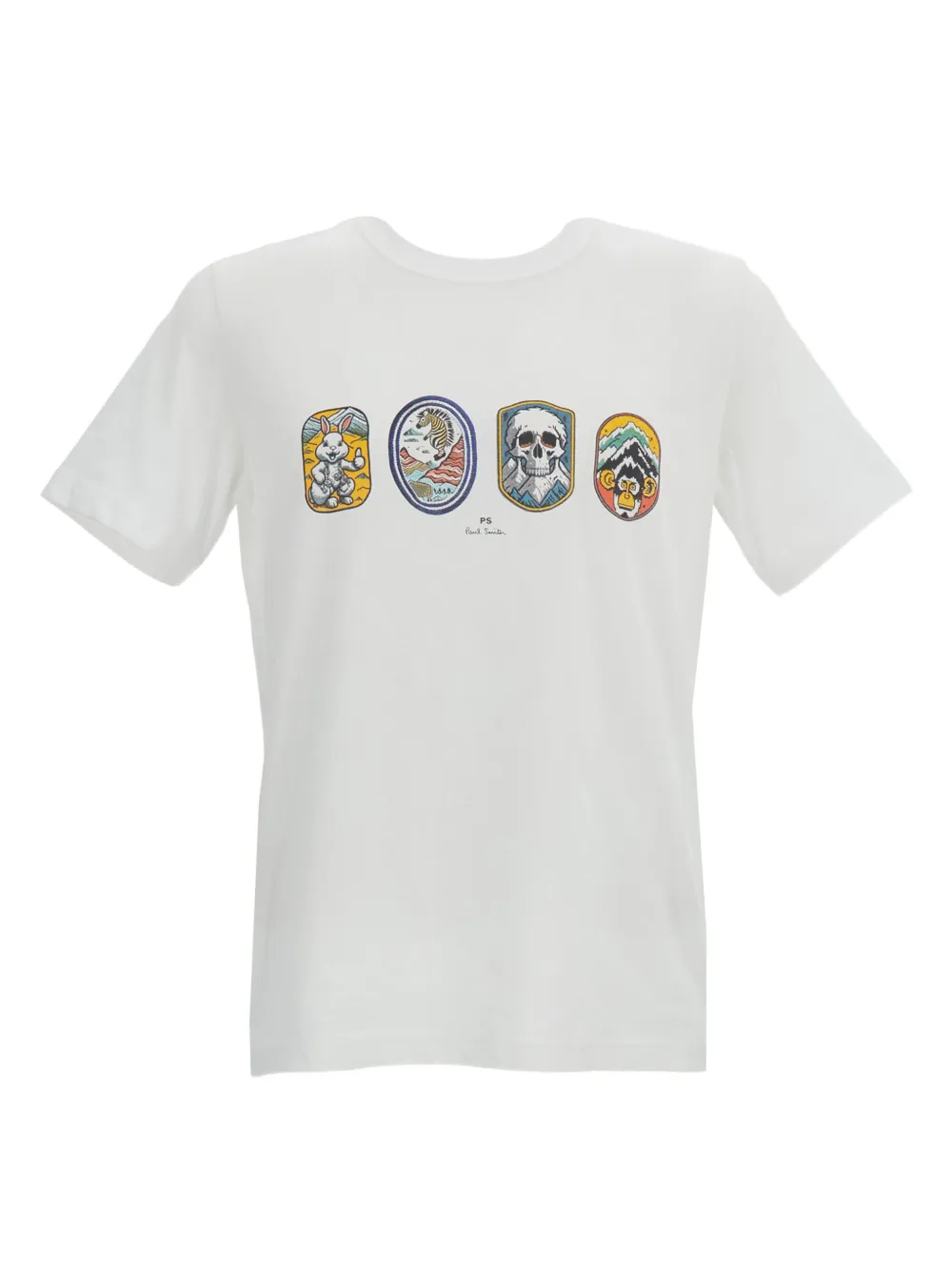 Paul Smith クルーネック Tシャツ - ホワイト Paul Smith クルーネック Tシャツ - ホワイト