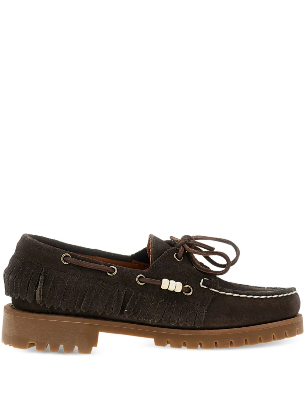 Sebago fringed boat shoes | Brown | Image 1
