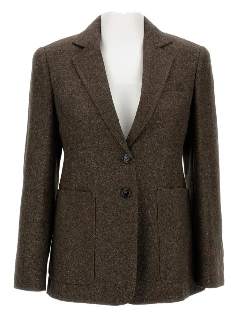 Max Mara buttoned patch-pocket jacket