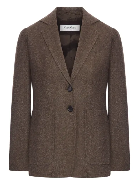 Max Mara chamarra con botones y bolsillo de parche