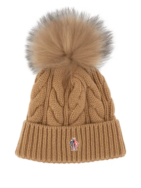 Moncler Grenoble cable-knit beanie
