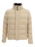 Herno high-collar quilted jacket - Neutrals
