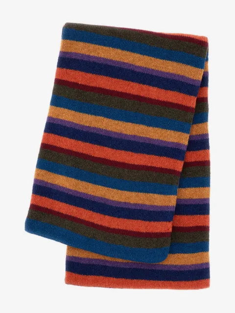 Paul Smith striped wool scarf