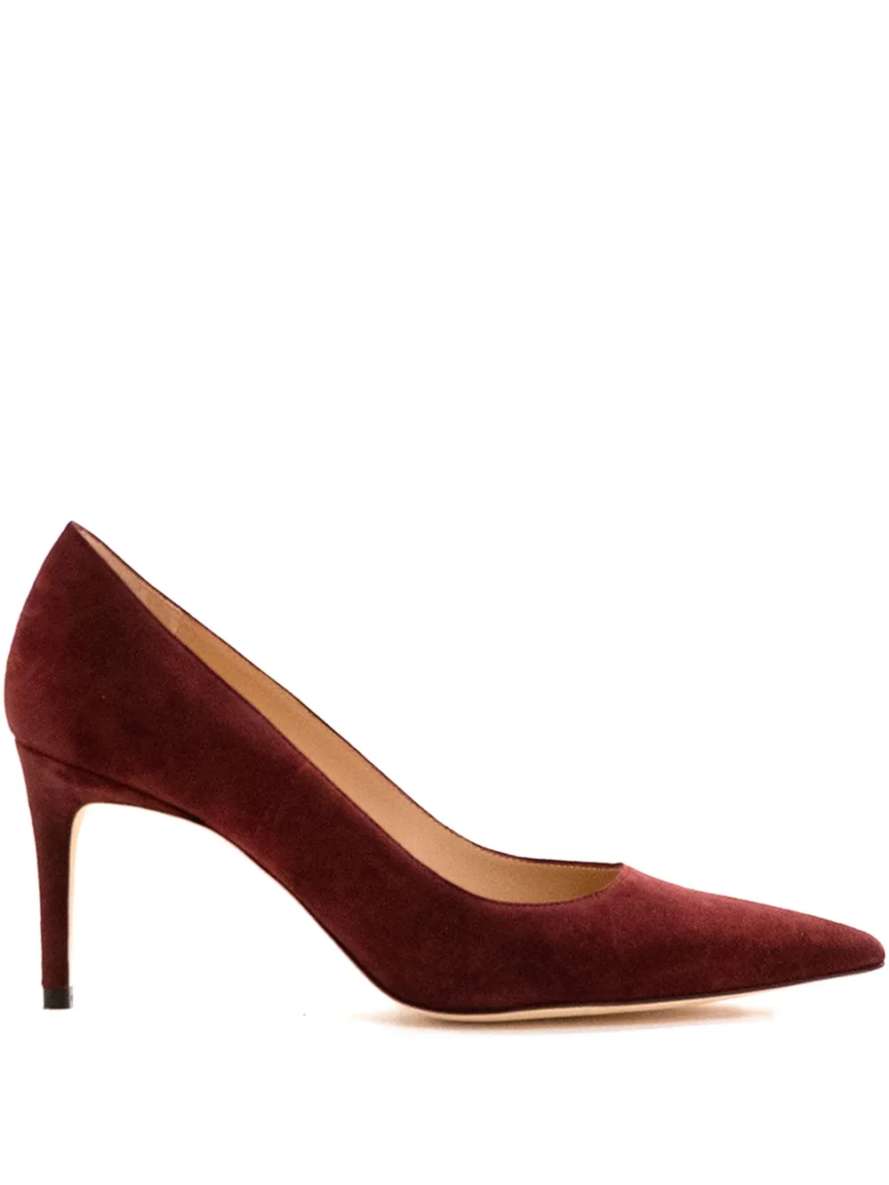 Stuart Weitzman 75mm pointed-toe pumps | rouge | Image 1