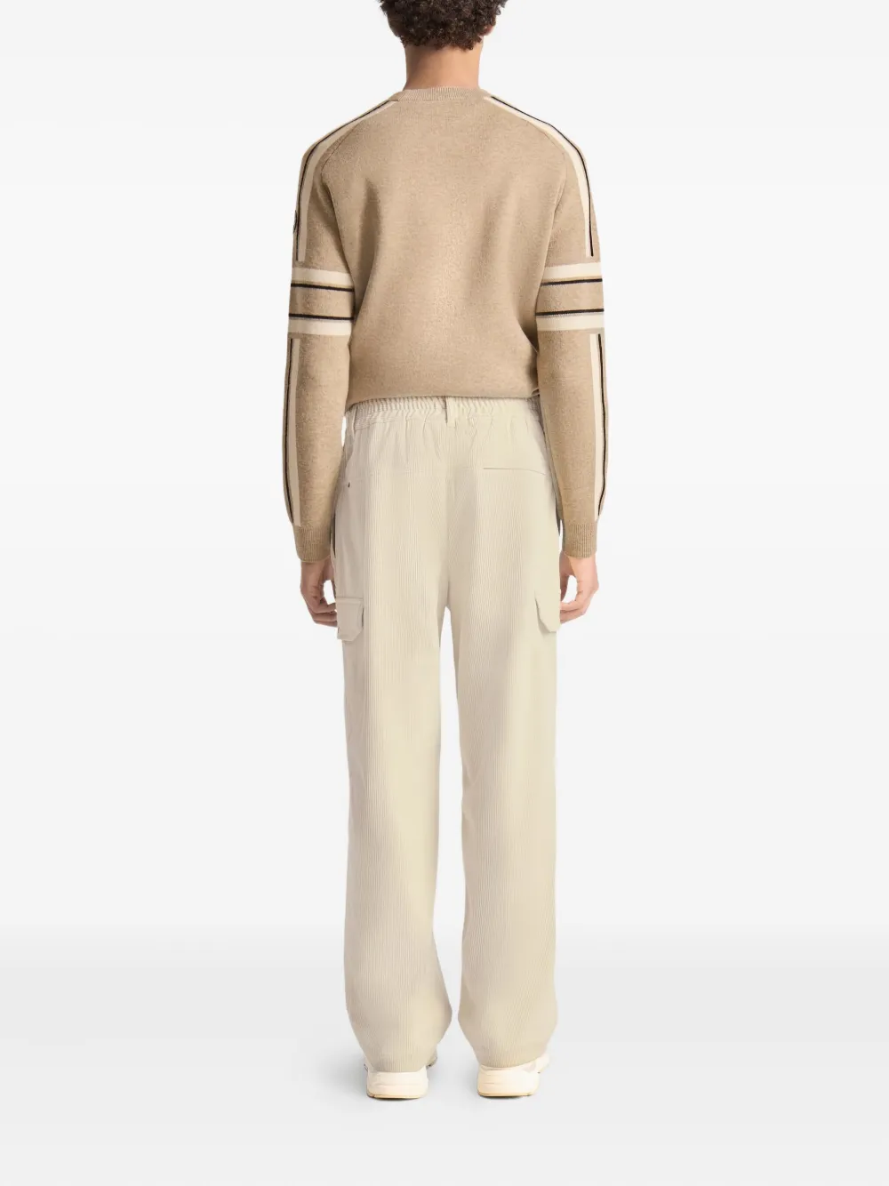 Fusalp Anilo ribfluwelen cargo broek Beige