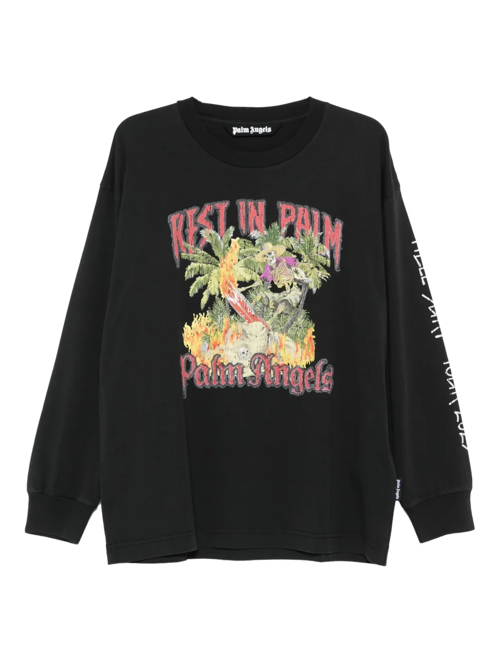 Palm Angels playera estampada | negro | Image 1