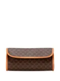Celine Pre-Owned 2000 Macadam Coated Canvas clutch bag - Brown