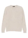 Zanone virgin wool jumper - Neutrals