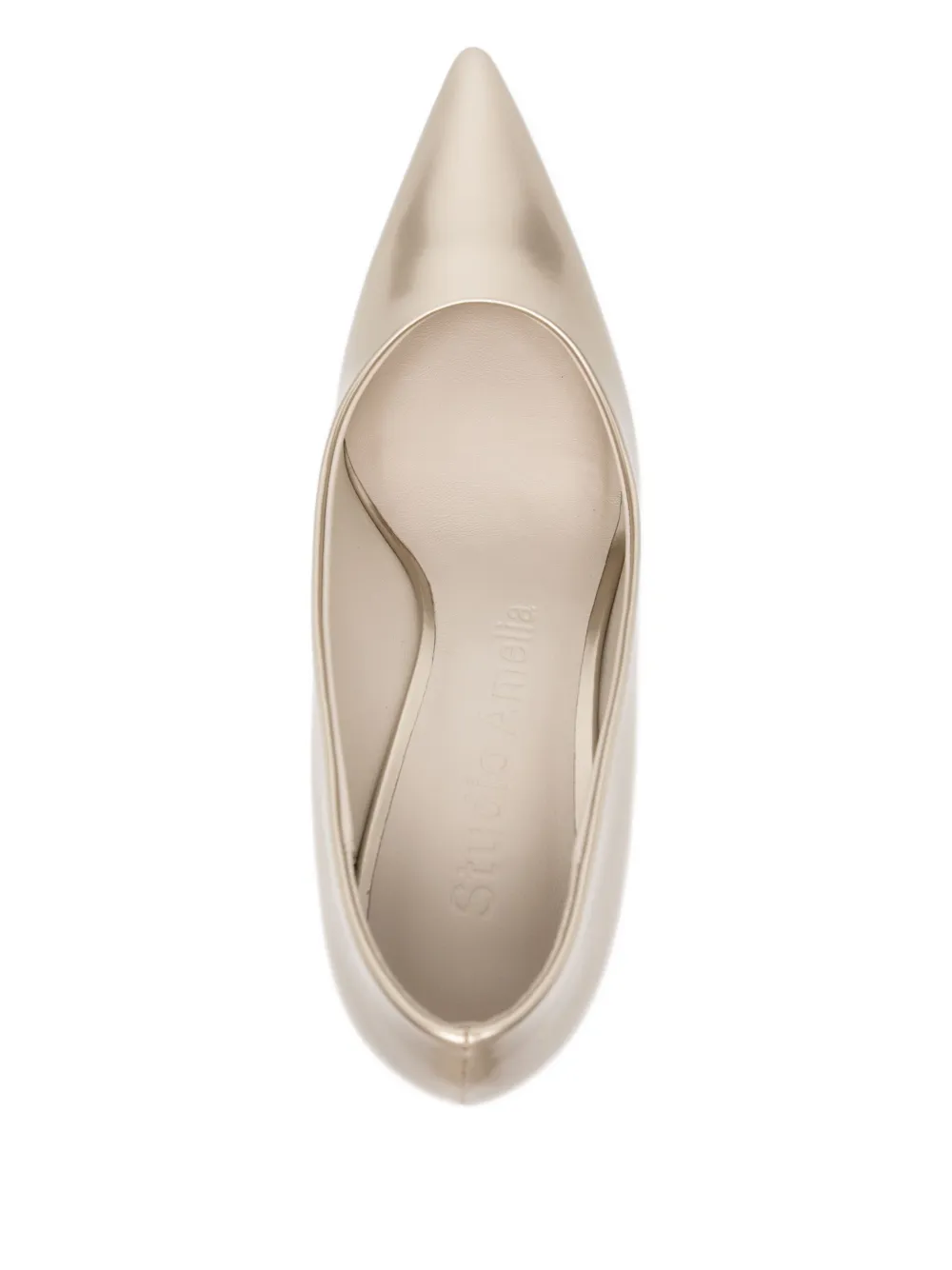 Studio Amelia 90 mm Vivionne pumps Metallic