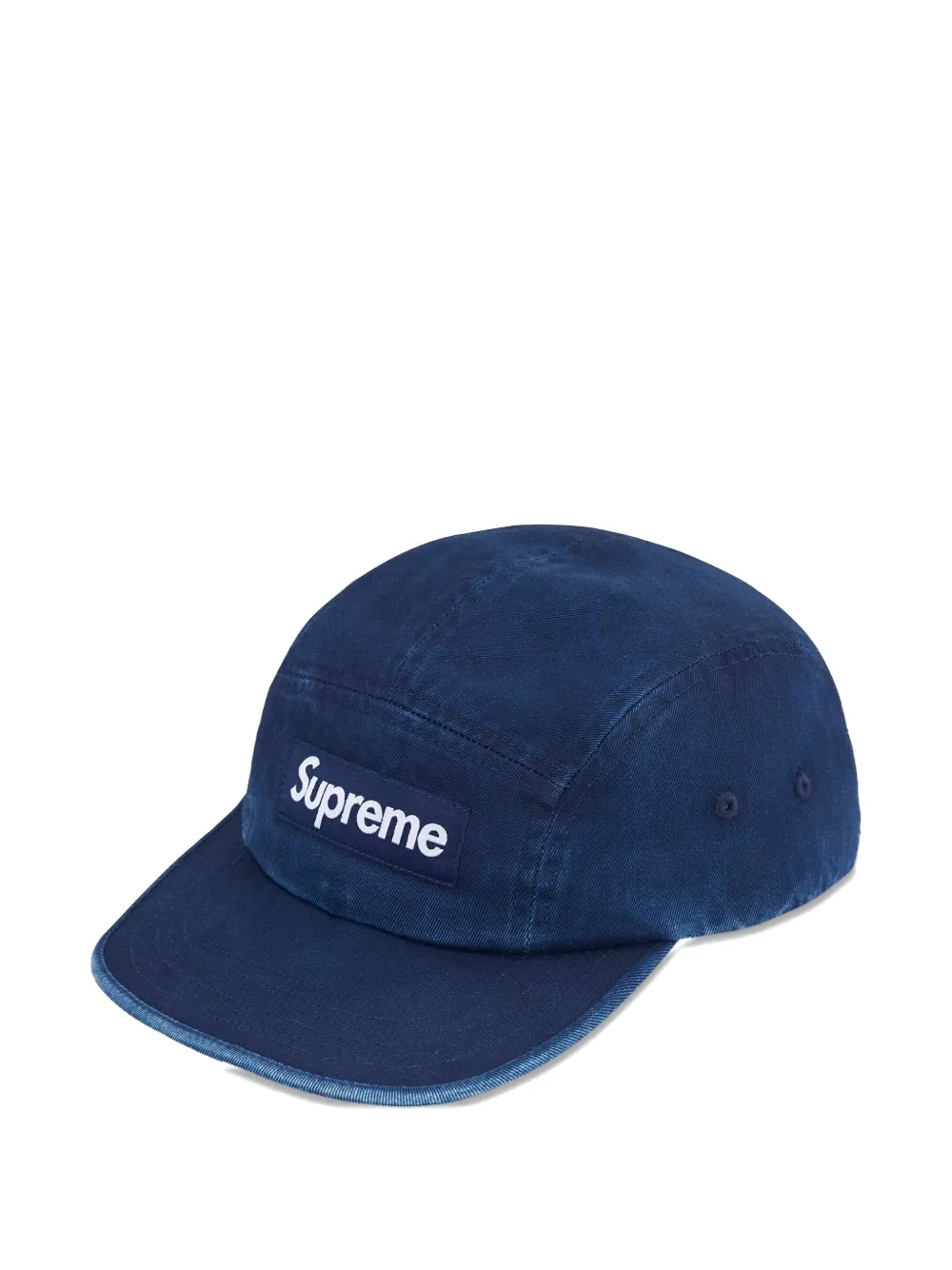 Supreme Washed Chino Twill Camp Cap In Burgundy