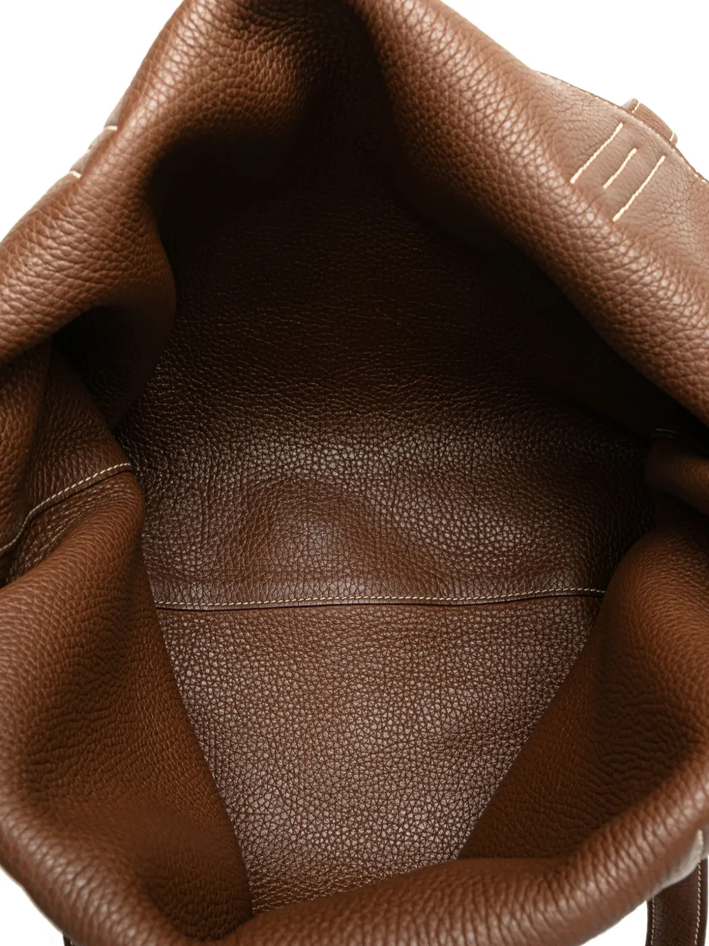 Pre-owned Hermes 2013 Clemence Double Sens 36 Tote Bag In Pink