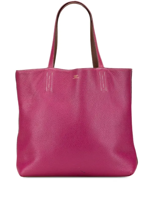 Hermès Pre-owned 2013 Clemence Double Sens 36 Tote Bag in Pink