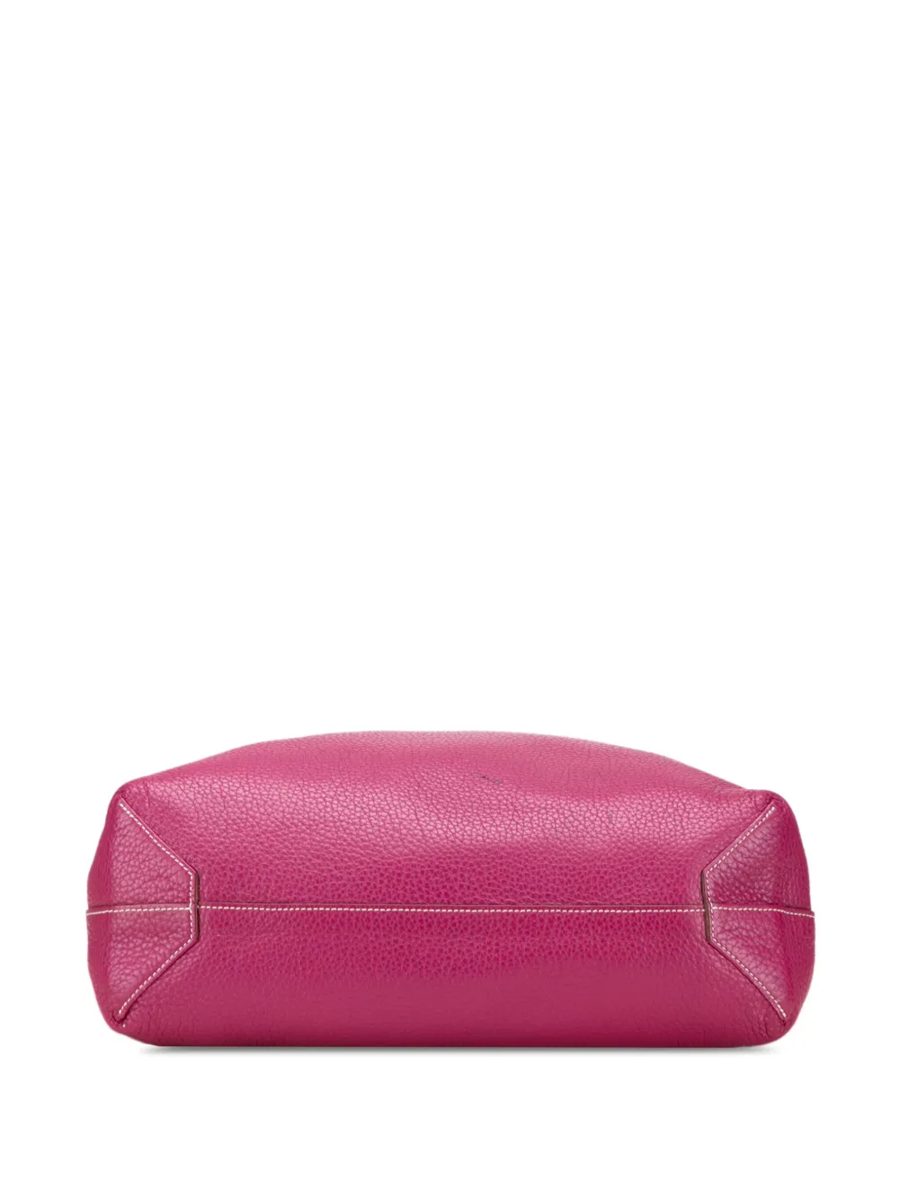 Pre-owned Hermes 2013 Clemence Double Sens 36 Tote Bag In Pink