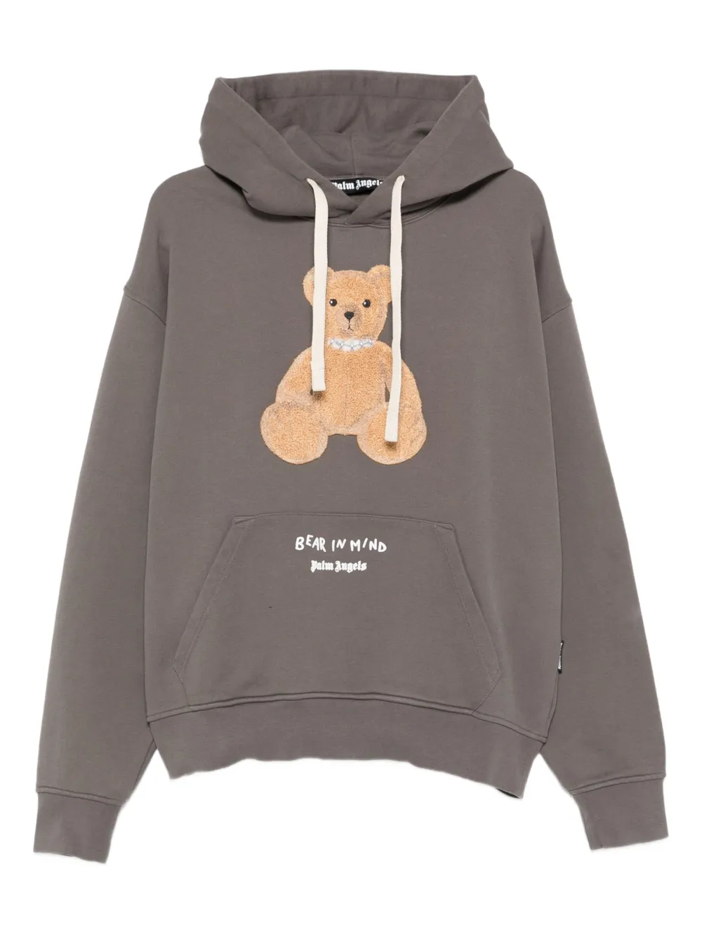 Palm Angels bear-print hoodie | Grey | Image 1