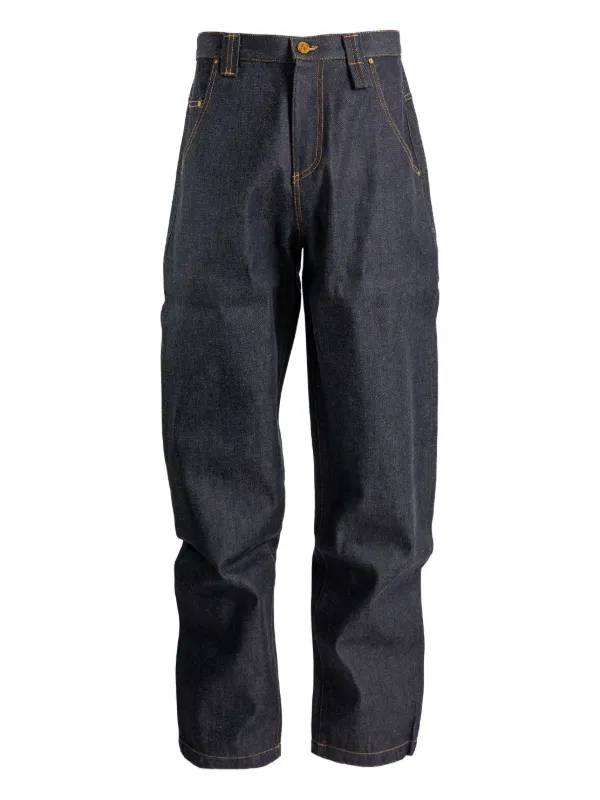 WILLY CHAVARRIA のデニム WILLY CHAVARRIA / ウィリー チャバリア】STRAIGHT DENIM PANTS