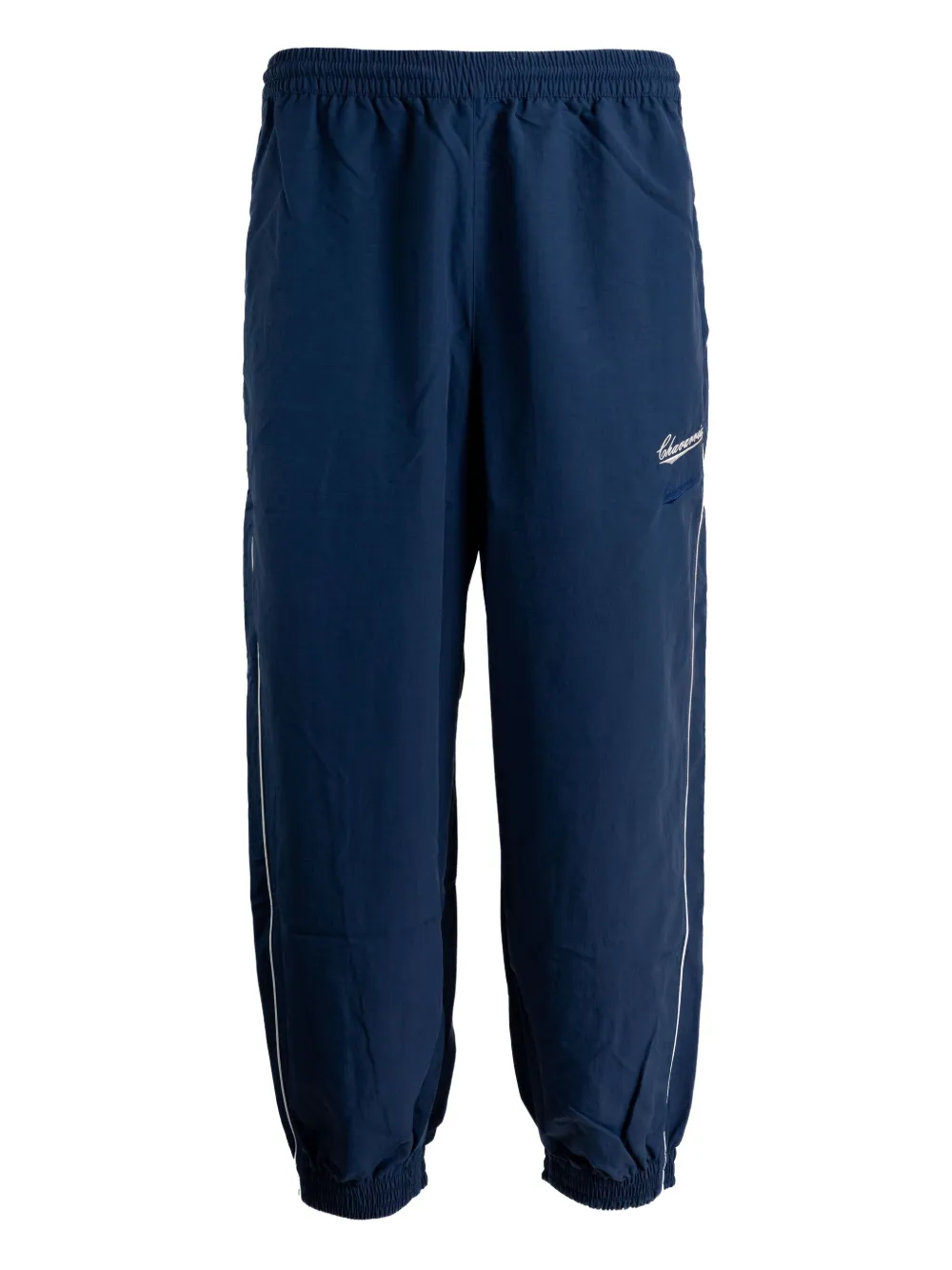 Willy Chavarria Logo Stripe Track Pants In Blue