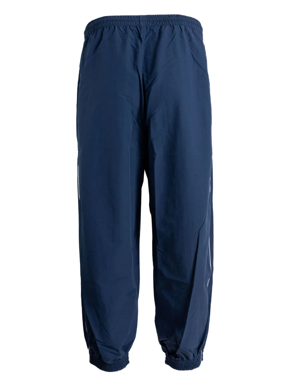 Willy Chavarria logo stripe track pants - Blauw