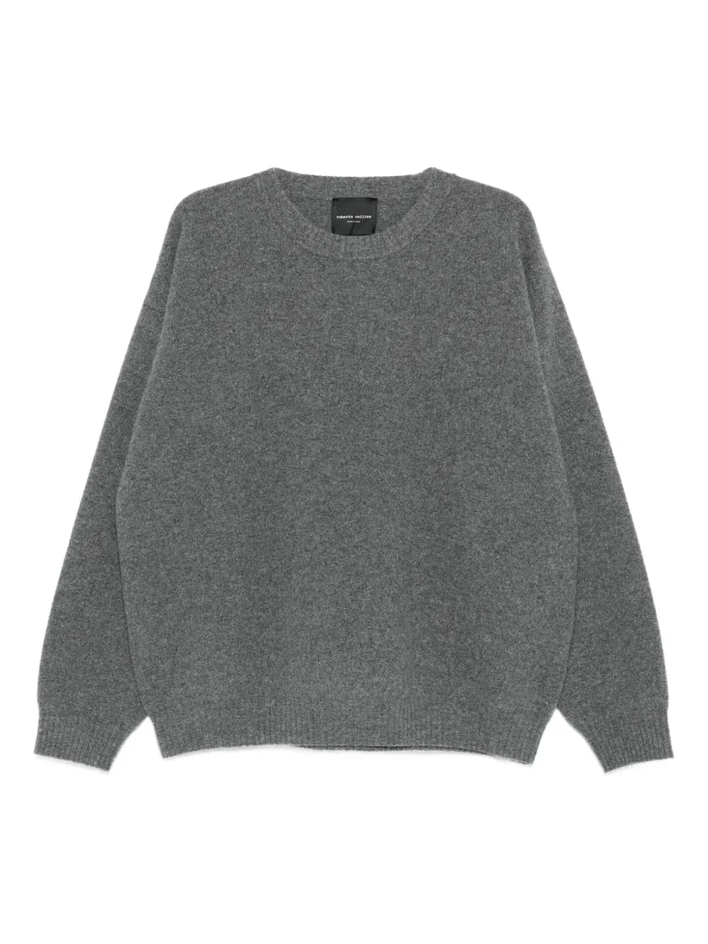 Roberto Collina crew-neck cashmere sweater | Grey | Image 1