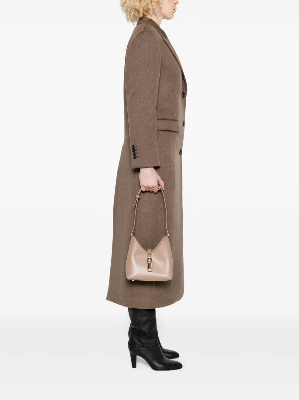 Furla Iride mini-schoudertas - Beige
