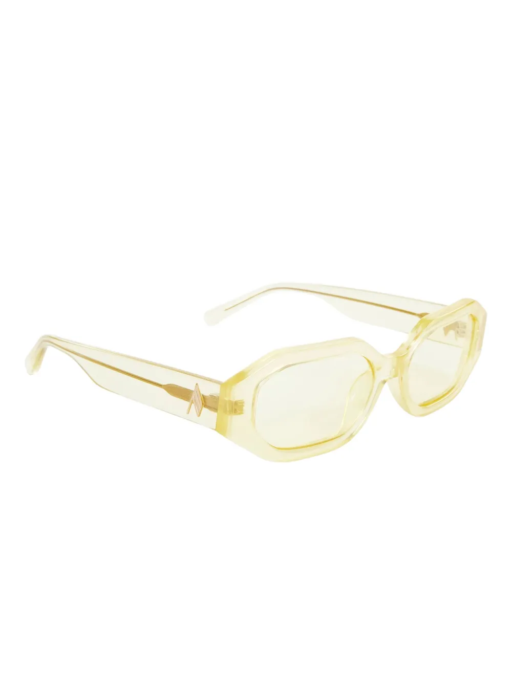 The Attico Irene sunglasses - Geel