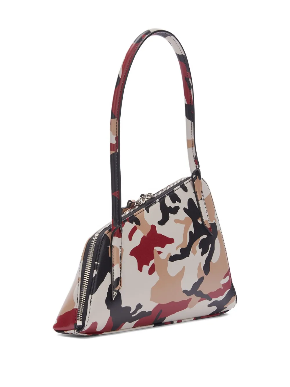 Attico Camouflage-print Shoulder Bag In Multi