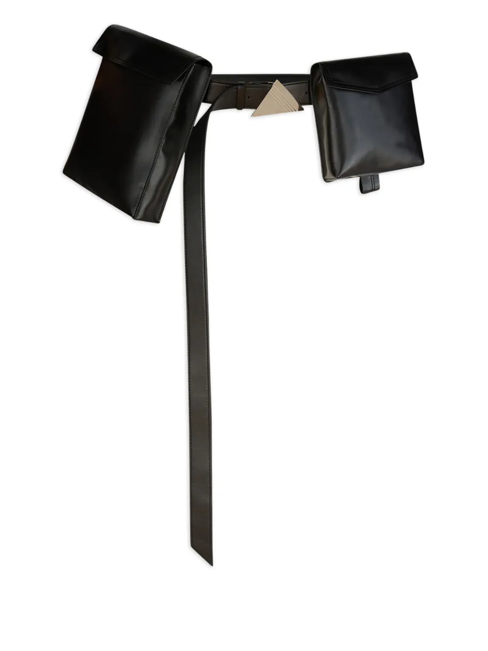 The Attico pocketed belt | Black | Image 1