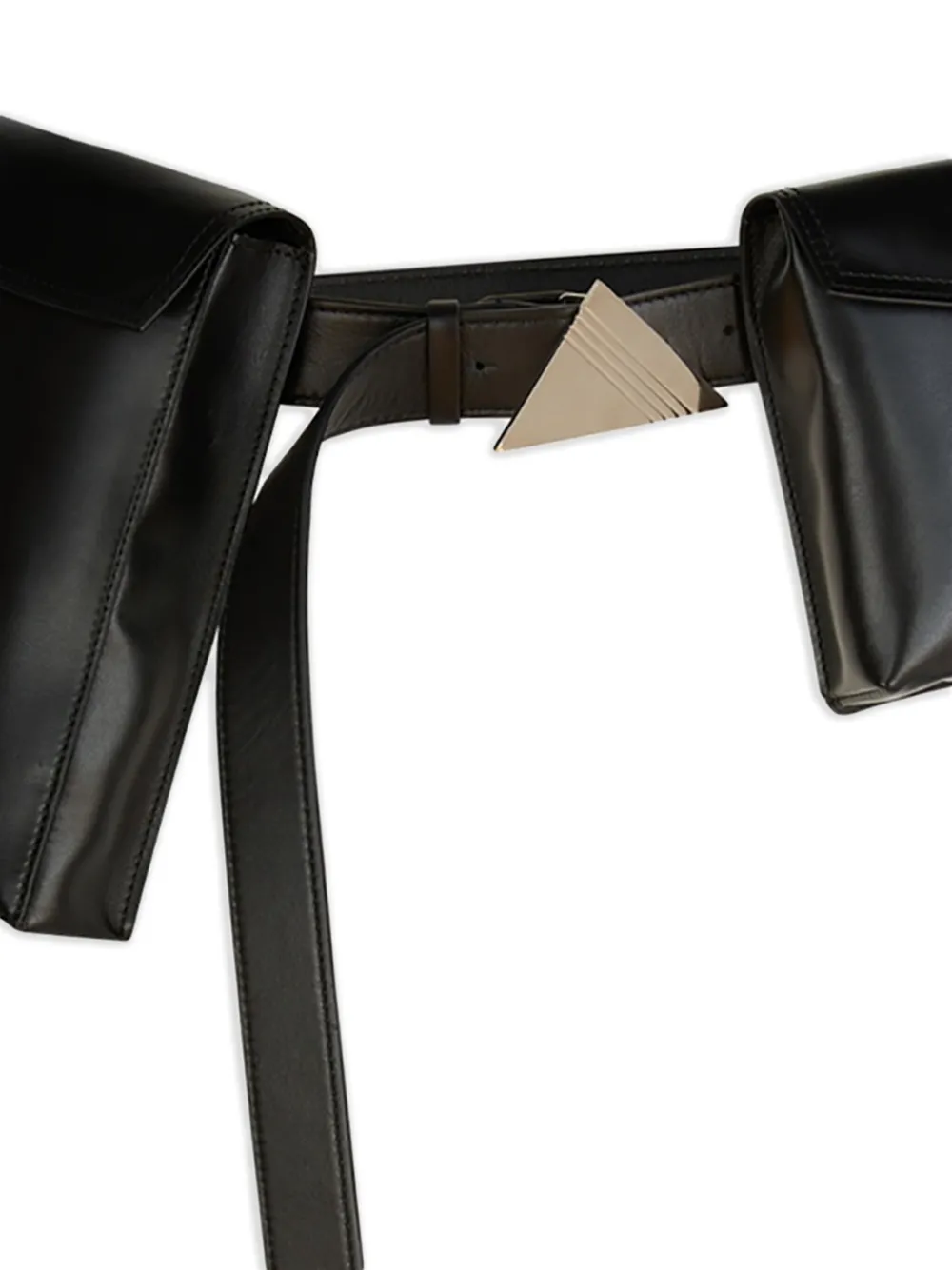 The Attico Riem met zakken - Zwart