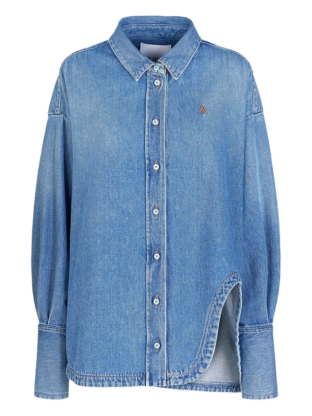 The Attico Diana denim shirt | Blue | Image 1