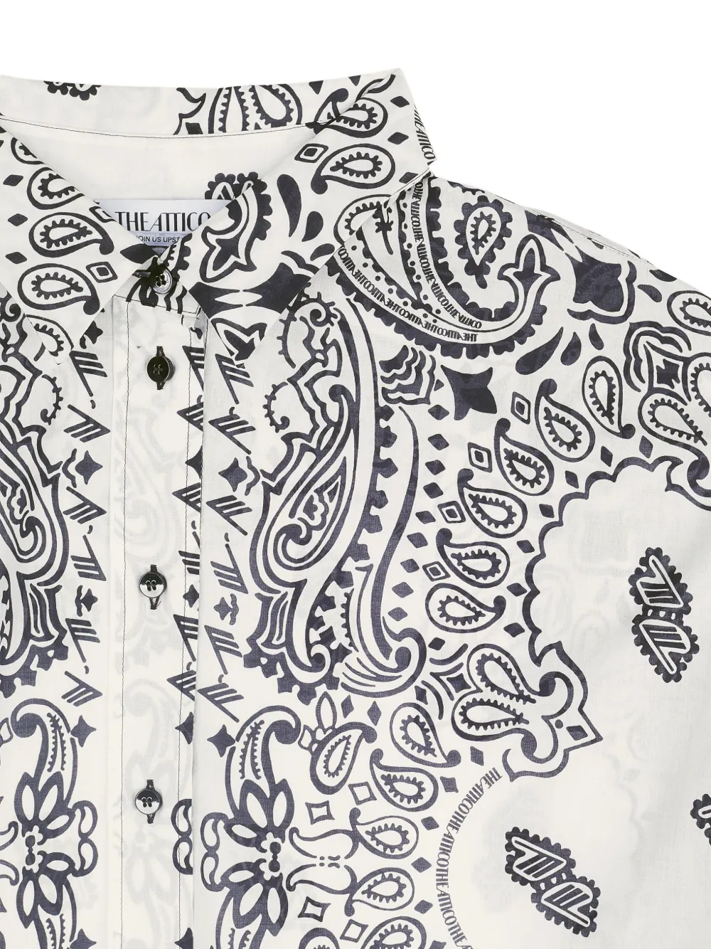 The Attico paisley-print shirt | Beach Cover-Ups | Image 2