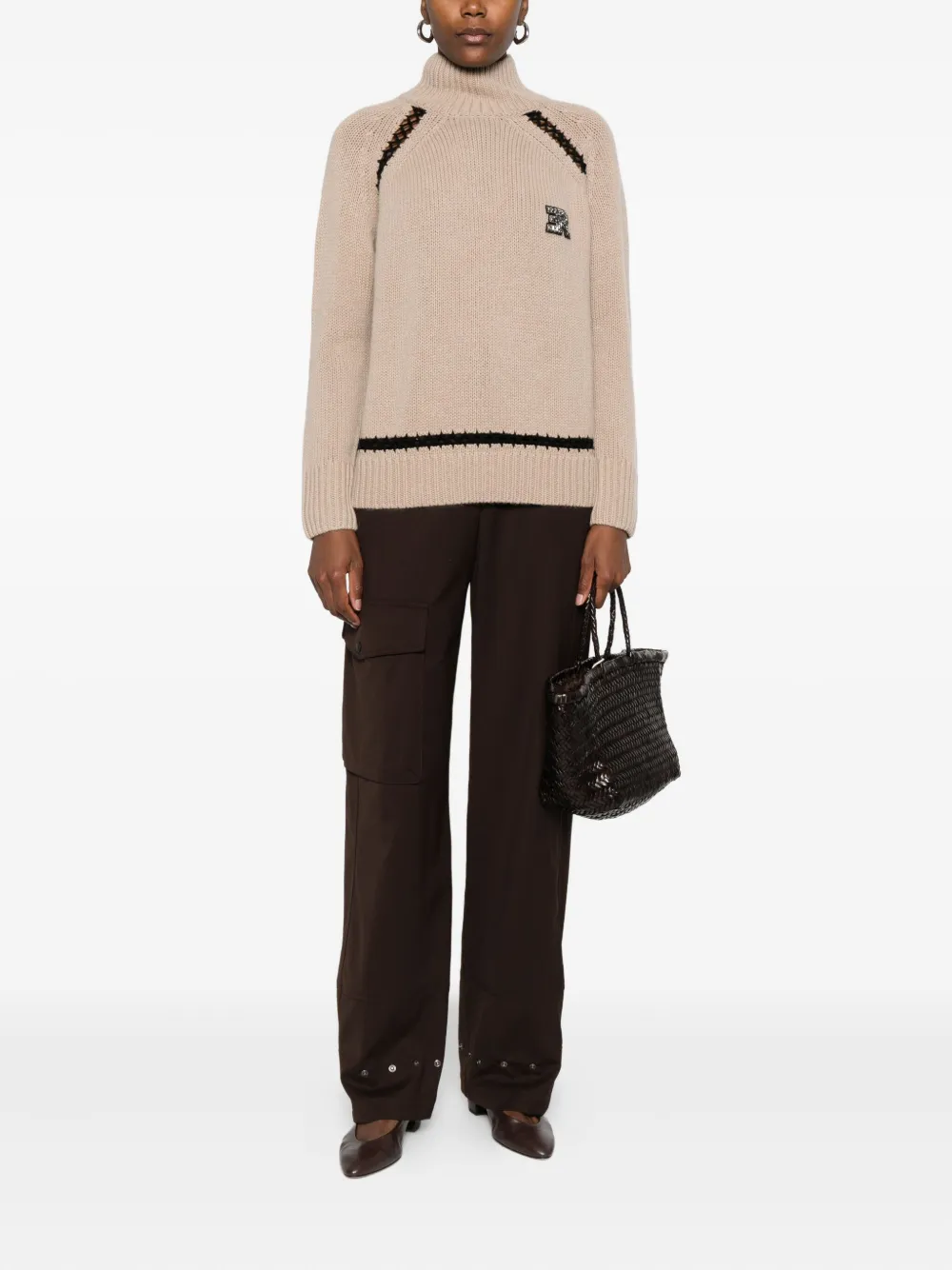 ERMANNO FIRENZE  wool blend sweater | Knitted Sweaters | Image 2