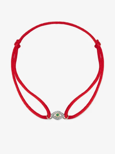 Mateo pulsera en oro de 14kt con diamantes y esmeralda